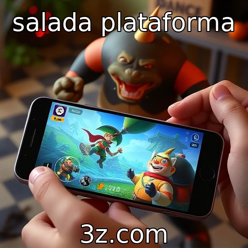Mercado de jogos móveis em ascensão global - salada plataforma