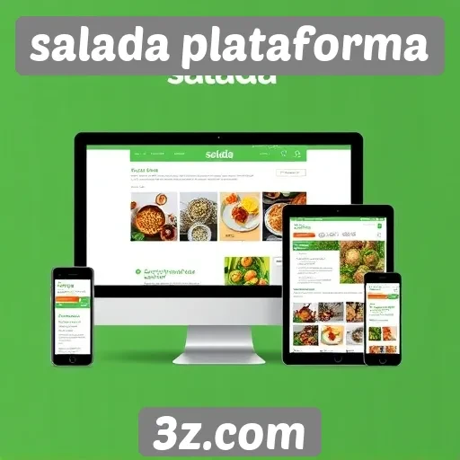 Design responsivo melhora navegação no Salada Plataforma